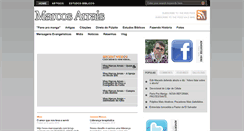 Desktop Screenshot of marcosarrais.com.br