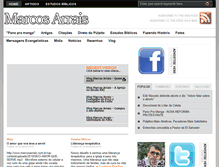 Tablet Screenshot of marcosarrais.com.br